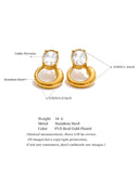 Alma-Bold Shine Hoops