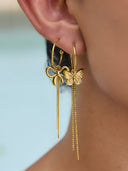 Noor-Gold Dangle Pair