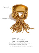 Lina-Tassel Bow Ring
