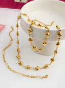 Siena-Wave Bead Choker
