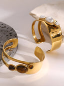 Nora-Dual Gem Cuff