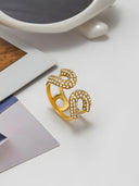 Lyra-Dual Sparkle Ring