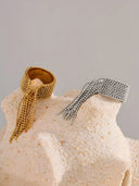 Lina-Tassel Bow Ring