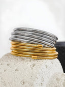Esme-Coil Wrap Bangle