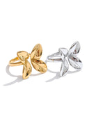 Nina-Twist Leaf Ring