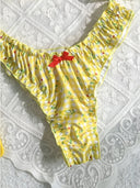 Zoe-Frill Bikini Set