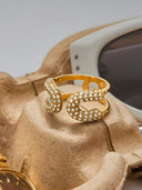Lyra-Dual Sparkle Ring