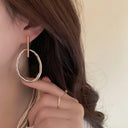 LUX–ART LOOP EARRINGS