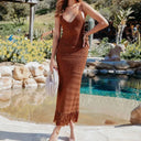 Zara-Knit Fringe Dress ♥