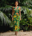 Mira-Floral Wrap Suit ♥