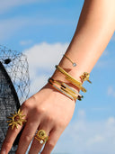 Elsa-Stack Bold Bangle