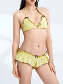 Nola-Ruffle Short Bikini