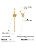 Noor-Gold Dangle Pair