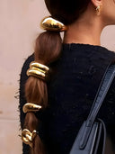 Tara-Metal Tie Headband