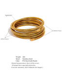 Esme-Coil Wrap Bangle
