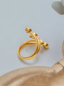 Faye-Tear Gem Ring