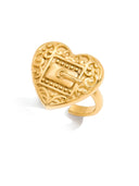 Lena-Heart Dangle Ring