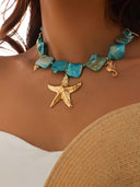 Lyra-Sea Charm Choker