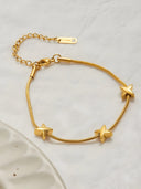 Luna-Star Trio Bracelet