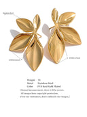 Liora-LEAF EARRING