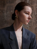 Liora-LEAF EARRING
