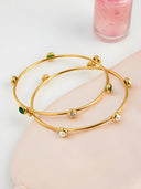 Lumi-Luxe Bead Bangle