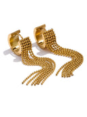 Zara-Melted Heart Earrings