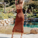 Zara-Knit Fringe Dress ♥
