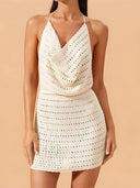 Nina-Beach Knit Coverup