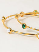 Lumi-Luxe Bead Bangle