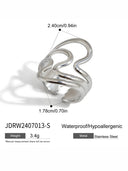 Nora-Wave Gold Ring