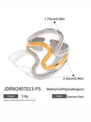 Nora-Wave Gold Ring