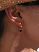 Tina-Duo Heart Earrings