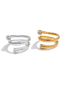 Nia-Twin Sparkle Ring