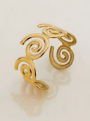 Isla-Bold Twist Bracelet