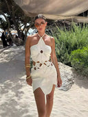 Lora-Floral Crochet Dress ♥