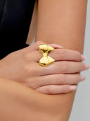 Mila-Bow Sculpt Ring