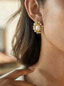 Ava-Pearl Studs