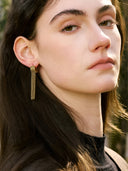 Zara-Melted Heart Earrings