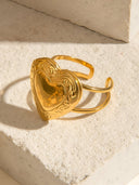 Lena-Heart Dangle Ring