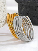 Esme-Coil Wrap Bangle