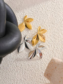 Liora-LEAF EARRING