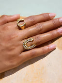 Lyra-Horseshoe Ring