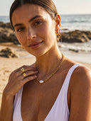 Mila-Luxe Pearl Choker