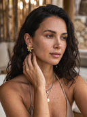 Lina-Flower Studs