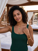 Eva-Emerald Cross