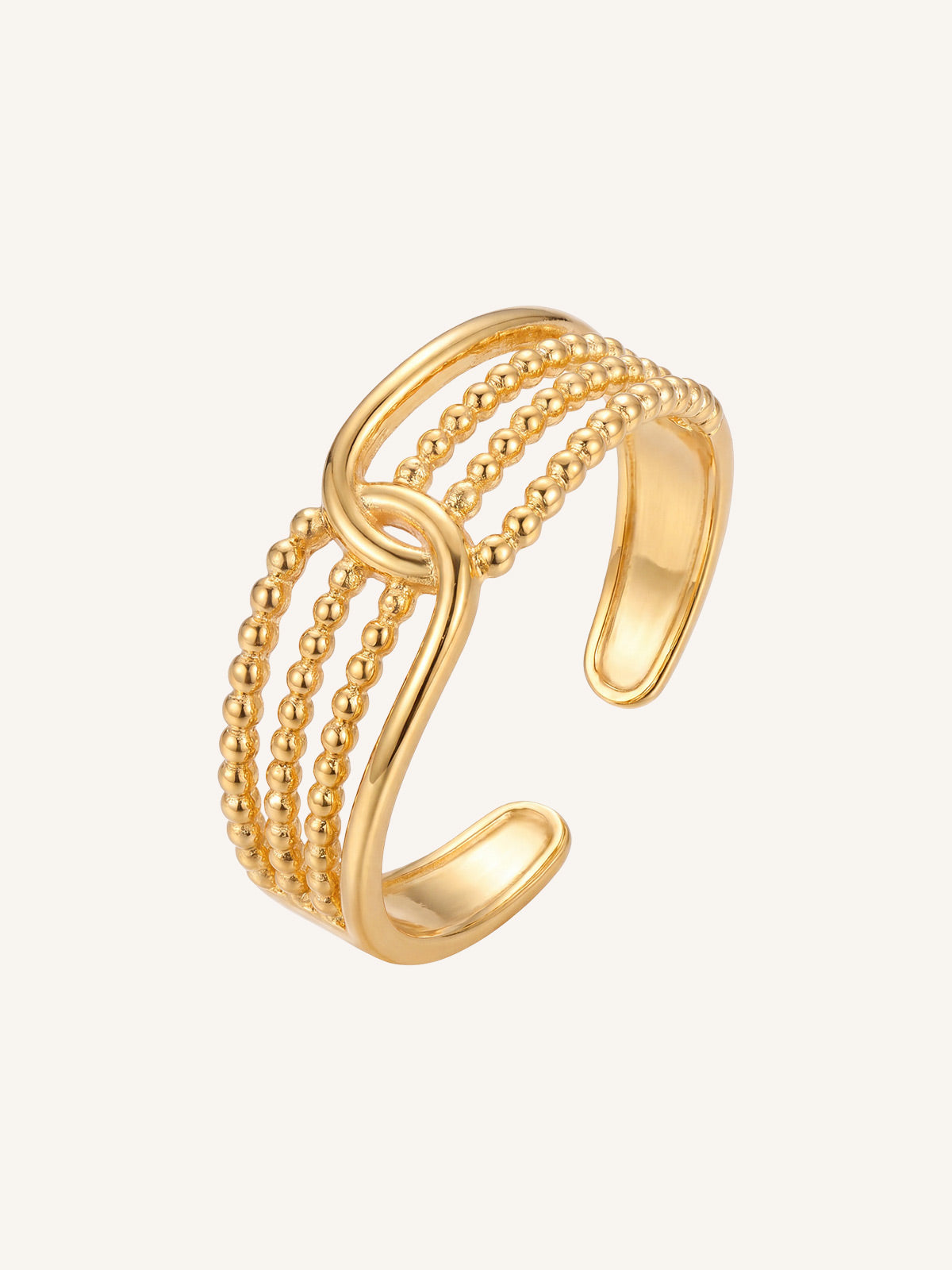 Noemi-Beaded Ring