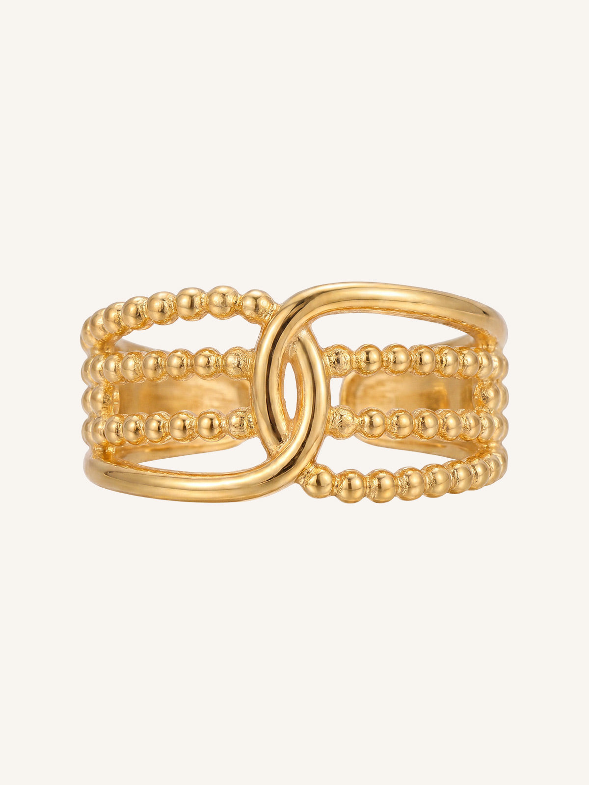 Noemi-Beaded Ring