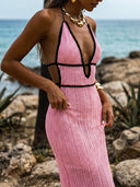 MIRA-CROCHET MAXI DRESS ♥