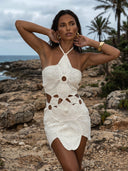 Lora-Floral Crochet Dress ♥